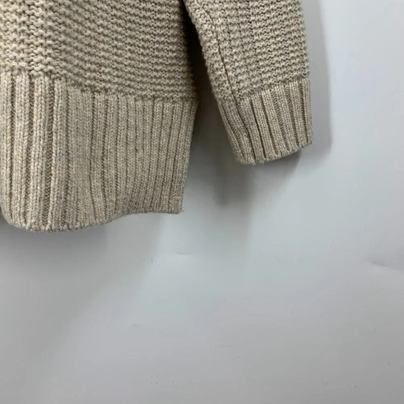 Madewell Women's Ribbed Merino Wool Alpaca Turtleneck Tunic‎ Sweater Size XL - Picture 6 of 12